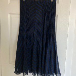 Club Monaco Pleated Midi Skirt Size 8